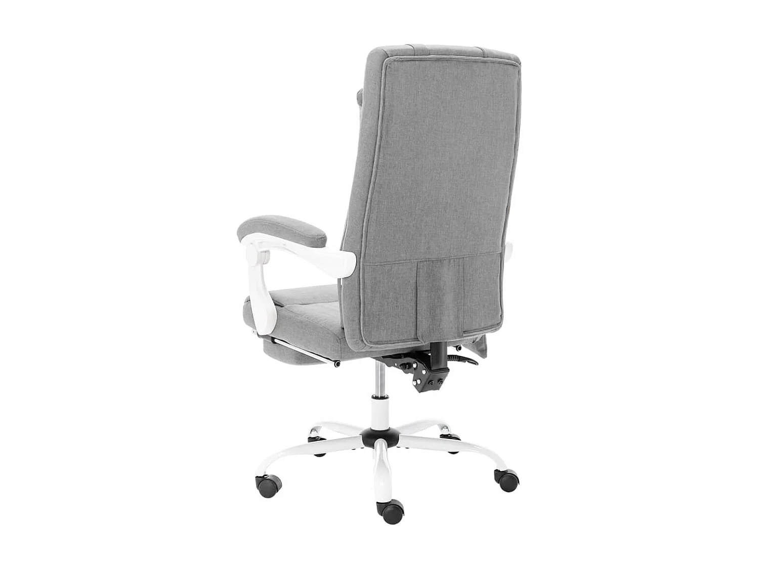 Chaise fauteuil siège de tissu grise 60 x 64 x 121 cm 02_0024011