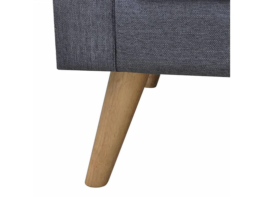 Jeu de Canapé tissu grise 116 x 70 x 73 cm 02_0019693