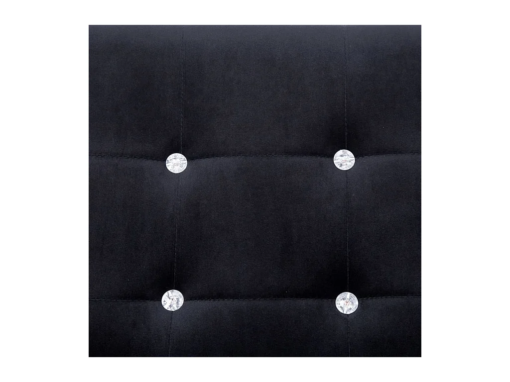 Canapé 2 places de noire 114 x 78 x 81 cm 02_0019024