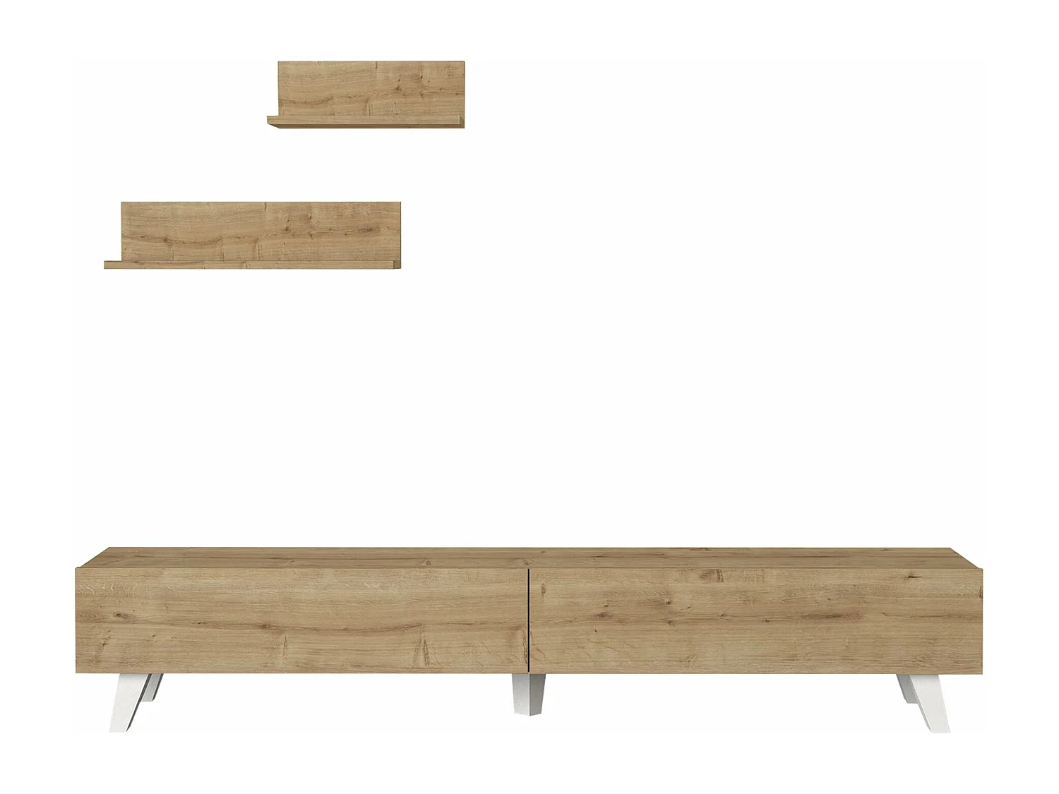 Ensemble meuble TV et beige 180 x 31 x 33 cm 03_0007888