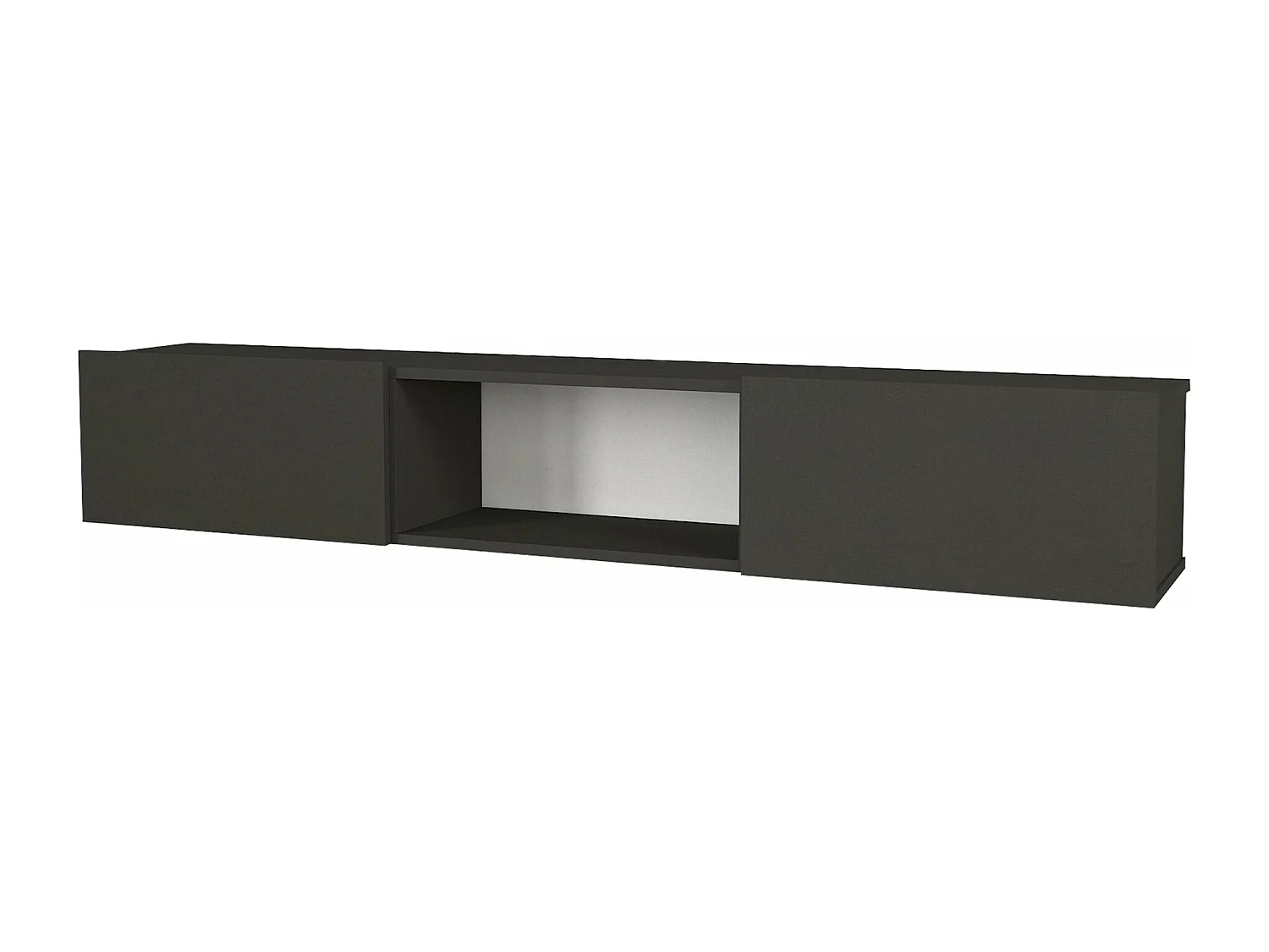 Móvel de TV 180 x 31 x 295 cm antracite 03_0007809