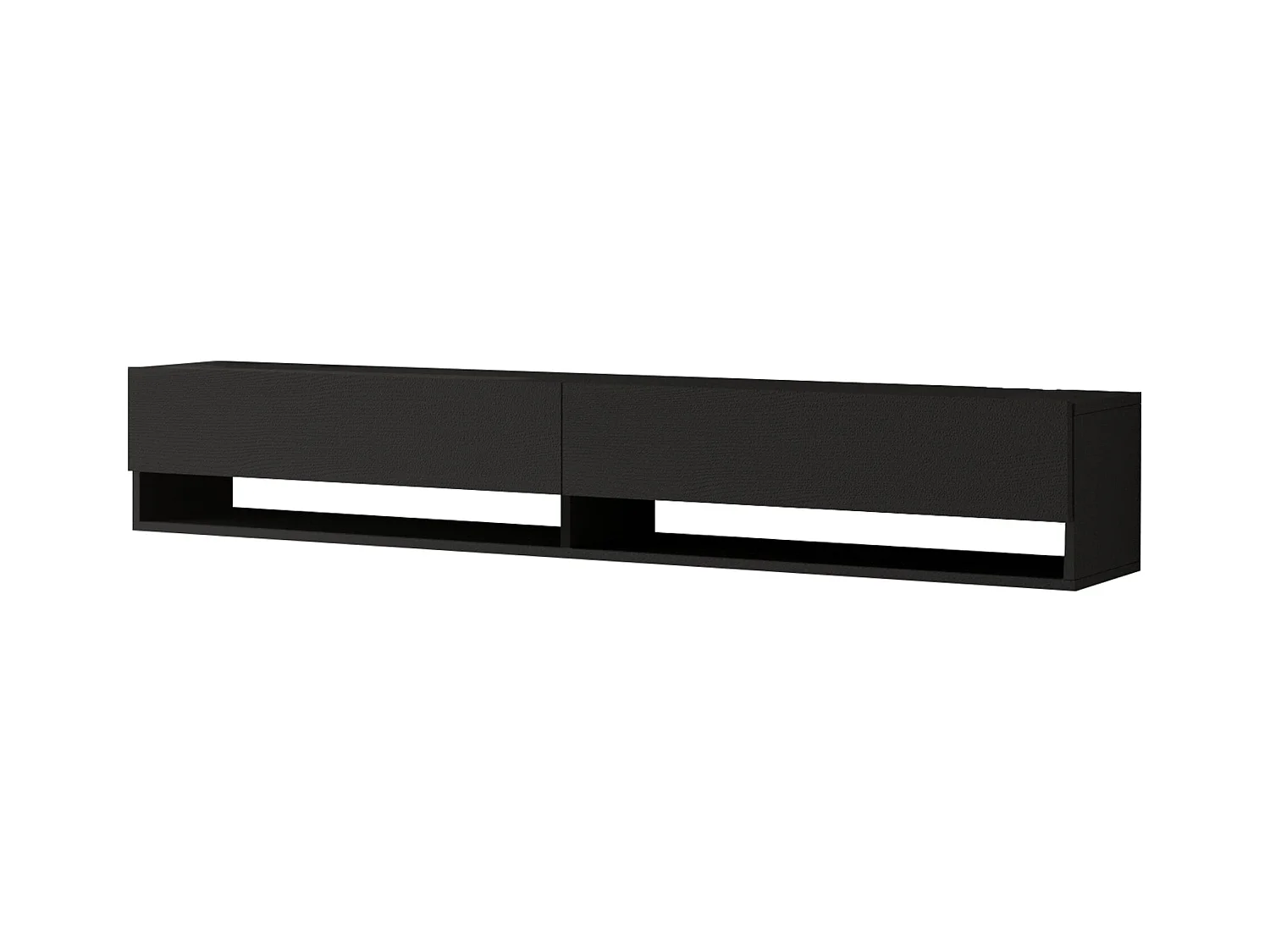 Móvel TV com 2 portas 295 x 180 x 315 cm preto 03_0007777