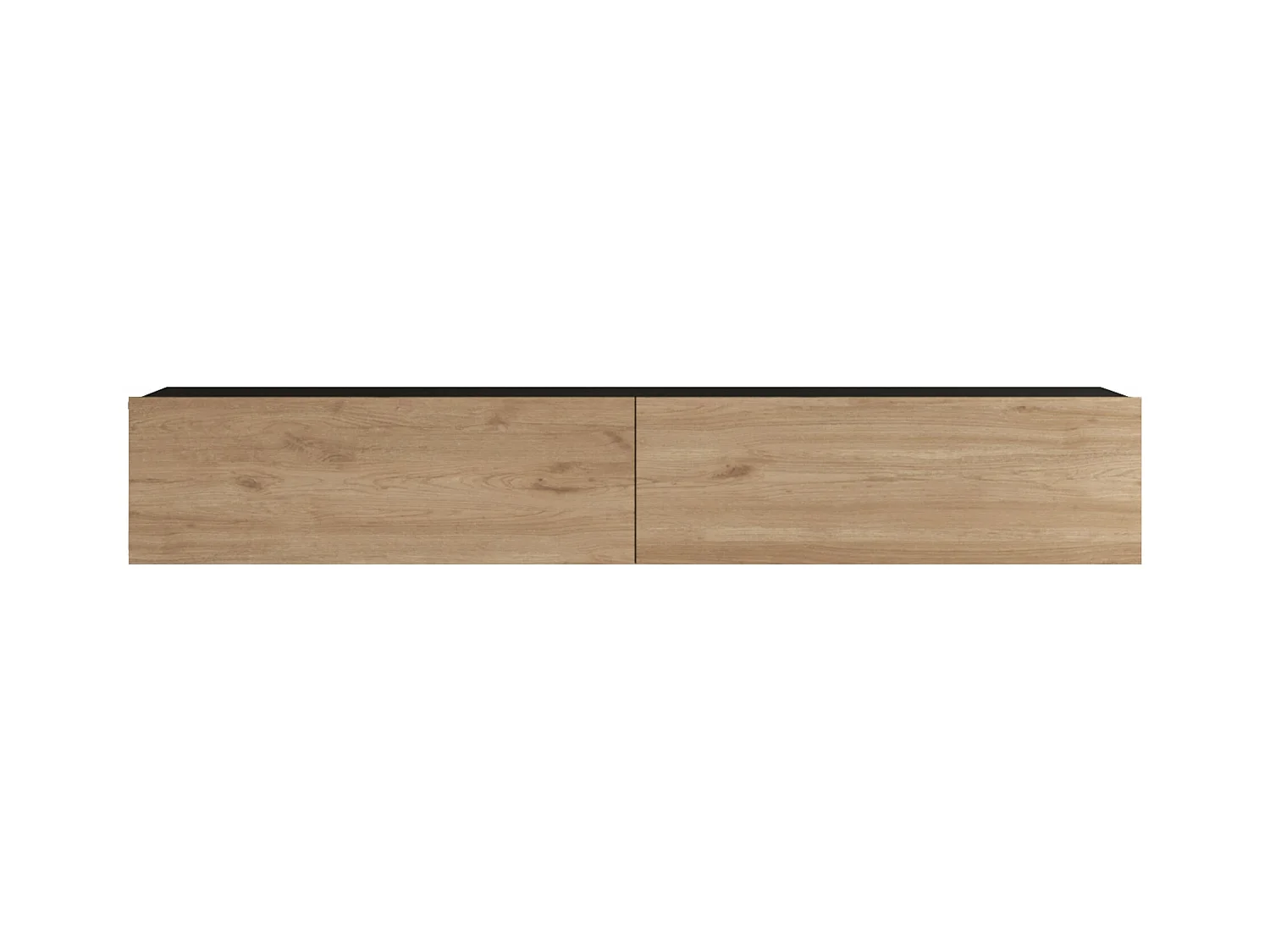 Meuble TV à 2 beige 180 x 31.5 x 29.5 cm 03_0007791