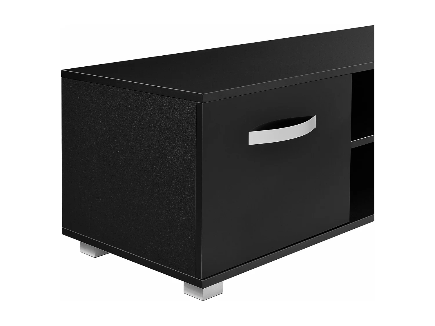 Meuble TV moderne support noire 120 x 40 x 38 cm 03_0005872