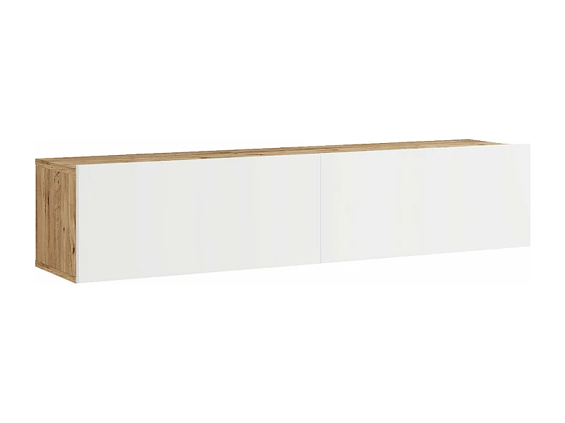 Meuble TV à 2 beige 29.5 x 140 x 31.5 cm 03_0007783