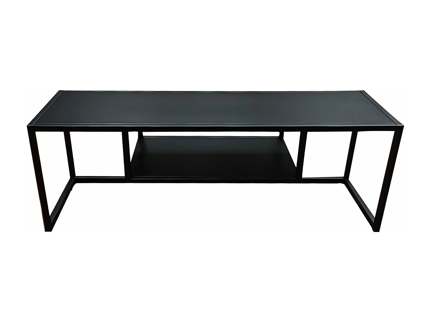 Mueble TV industrial Timeless 120 x 40 x 40 cm negro 03_0007763