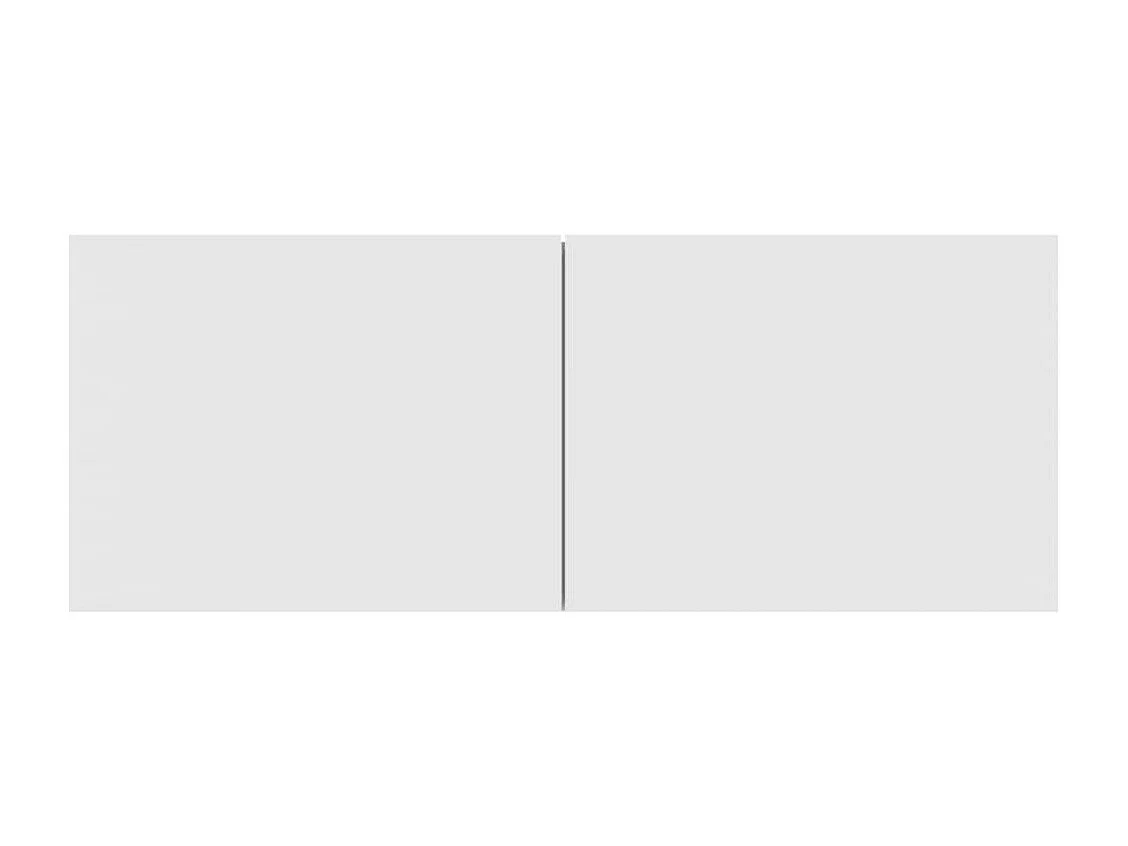 Conjunto de muebles mueble aparador TV televisión salón dormitorio salón 4 piezas blanco madera contrachapada 02_0024663