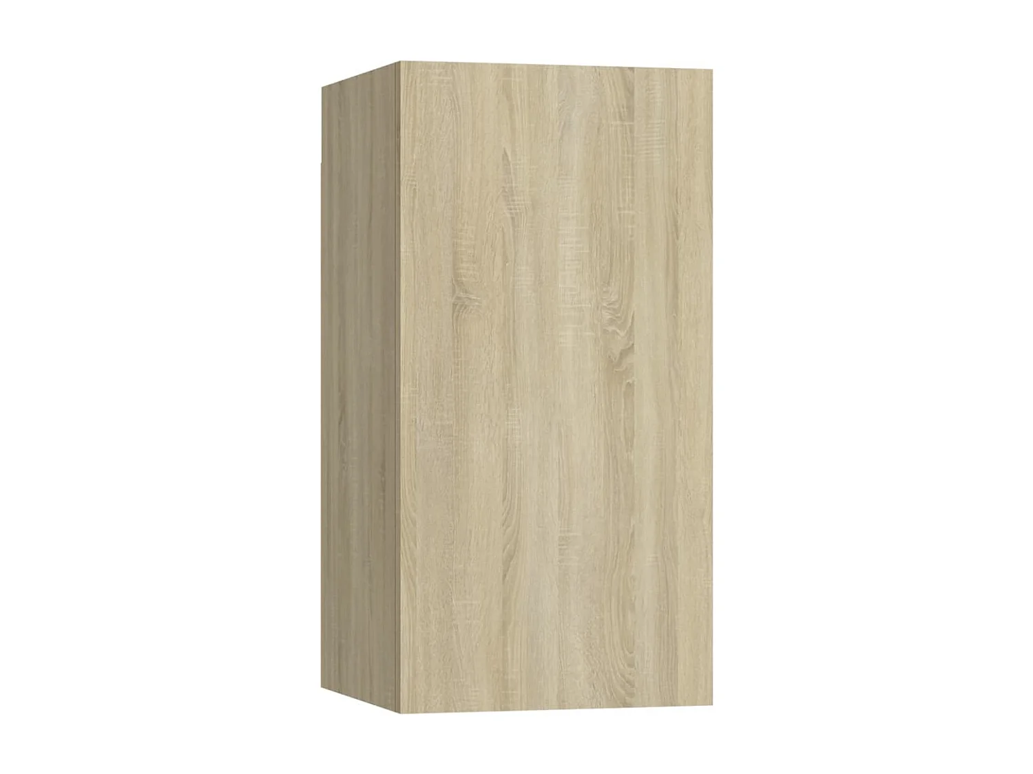 Set di mobili mobile credenza TV televisione soggiorno camera da letto soggiorno 4 pezzi rovere Sonoma multistrato marrone 02_0024816