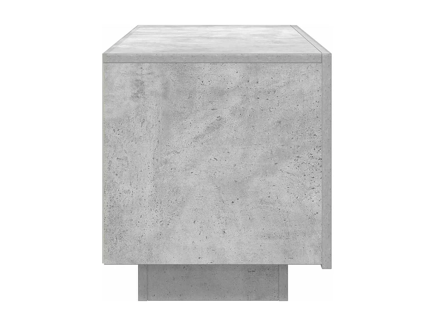 Móvel de TV multimídia prateleira de televisão televisão buffet sala de jantar sala de estar quarto 100 x 35 x 40 cm madeira trabalhada cinza 02_0025490