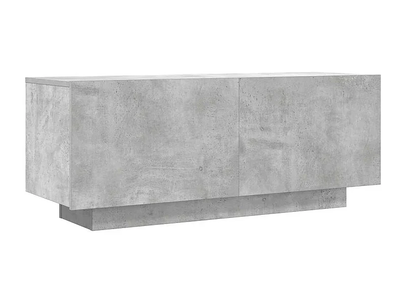 Meuble TV multimédia étagère bois marron 100 x 35 x 40 cm 02_0025490