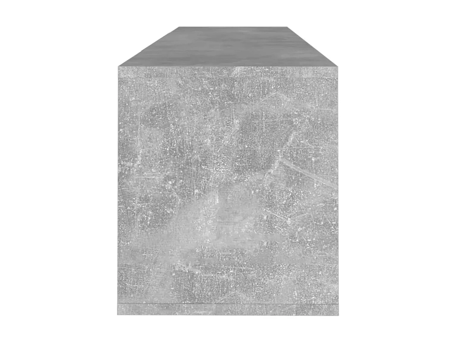 Mueble TV multimedia estantería para televisión buffet para televisión comedor salón dormitorio 120 x 30 x 40,5 cm madera contrachapada gris 02_0025839