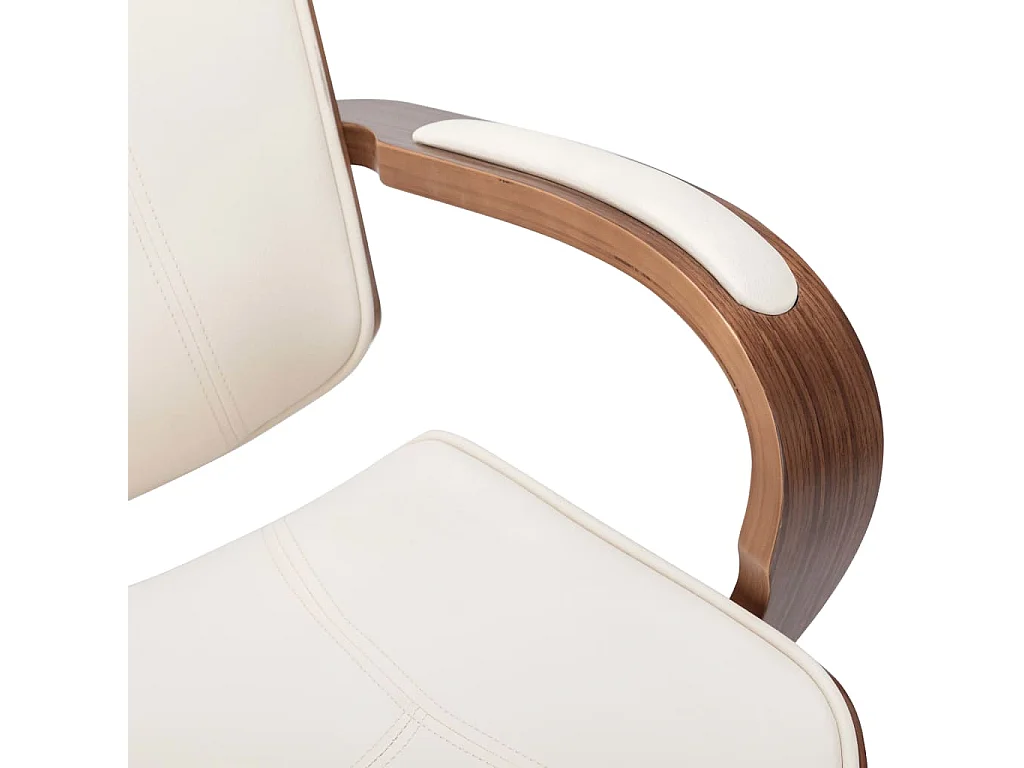 Chaise fauteuil siège de cuir marron 64 x 65 x 125 cm 02_0023984