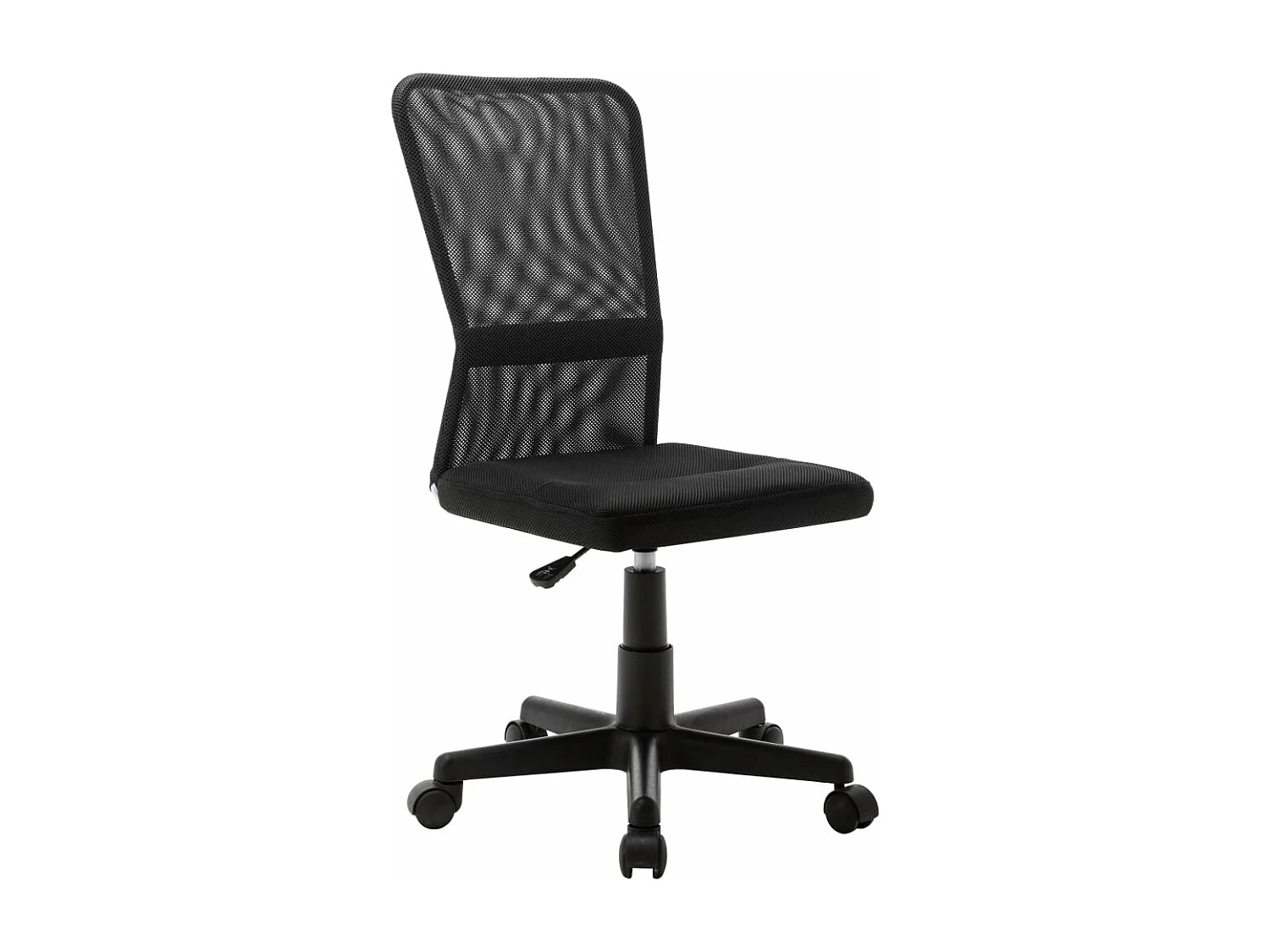 Sedia poltrona computer seduta da ufficio studio 44 x 52 x 100 cm tessuto a rete nero 02_0024036