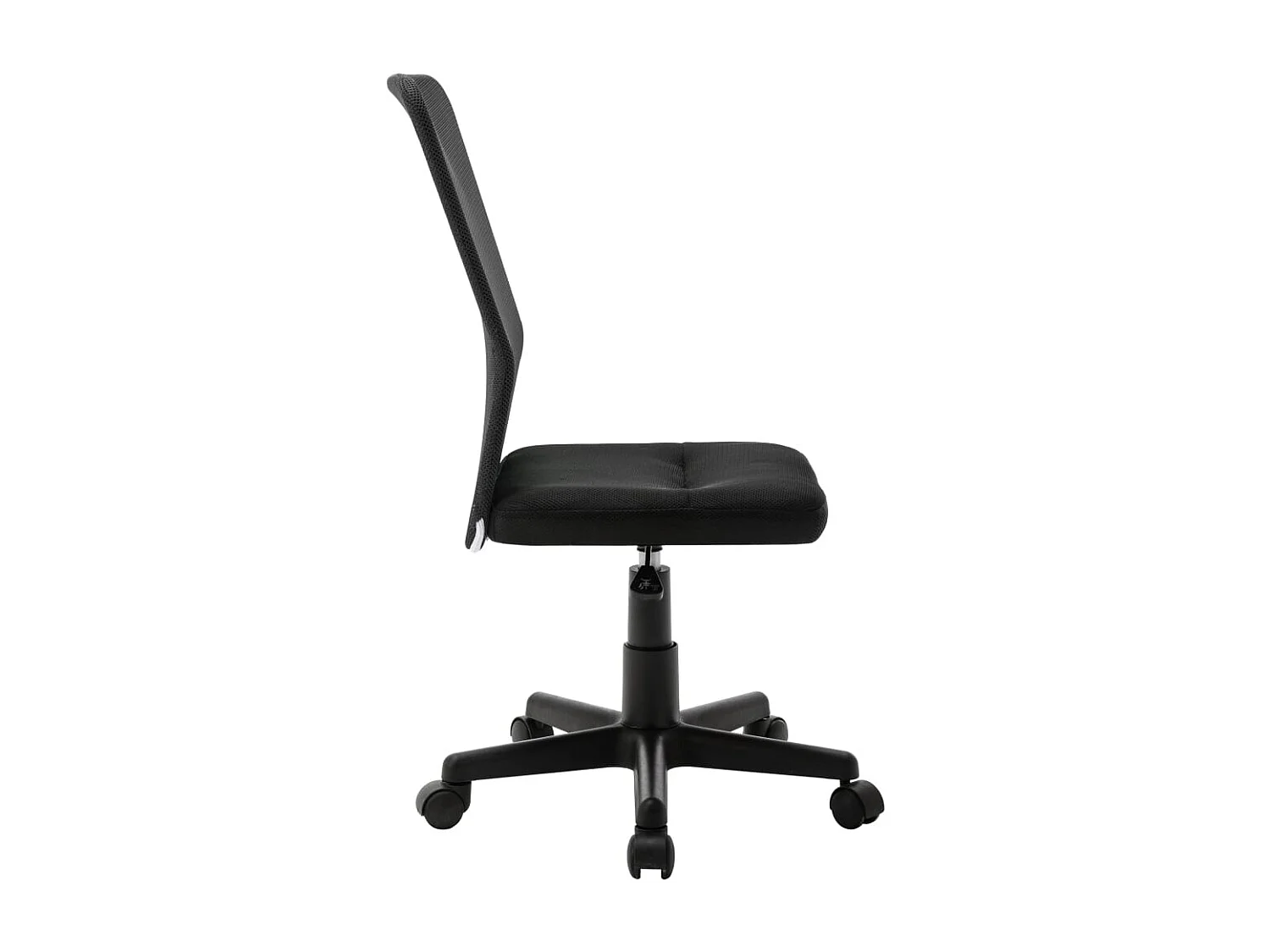 Sedia poltrona computer seduta da ufficio studio 44 x 52 x 100 cm tessuto a rete nero 02_0024036