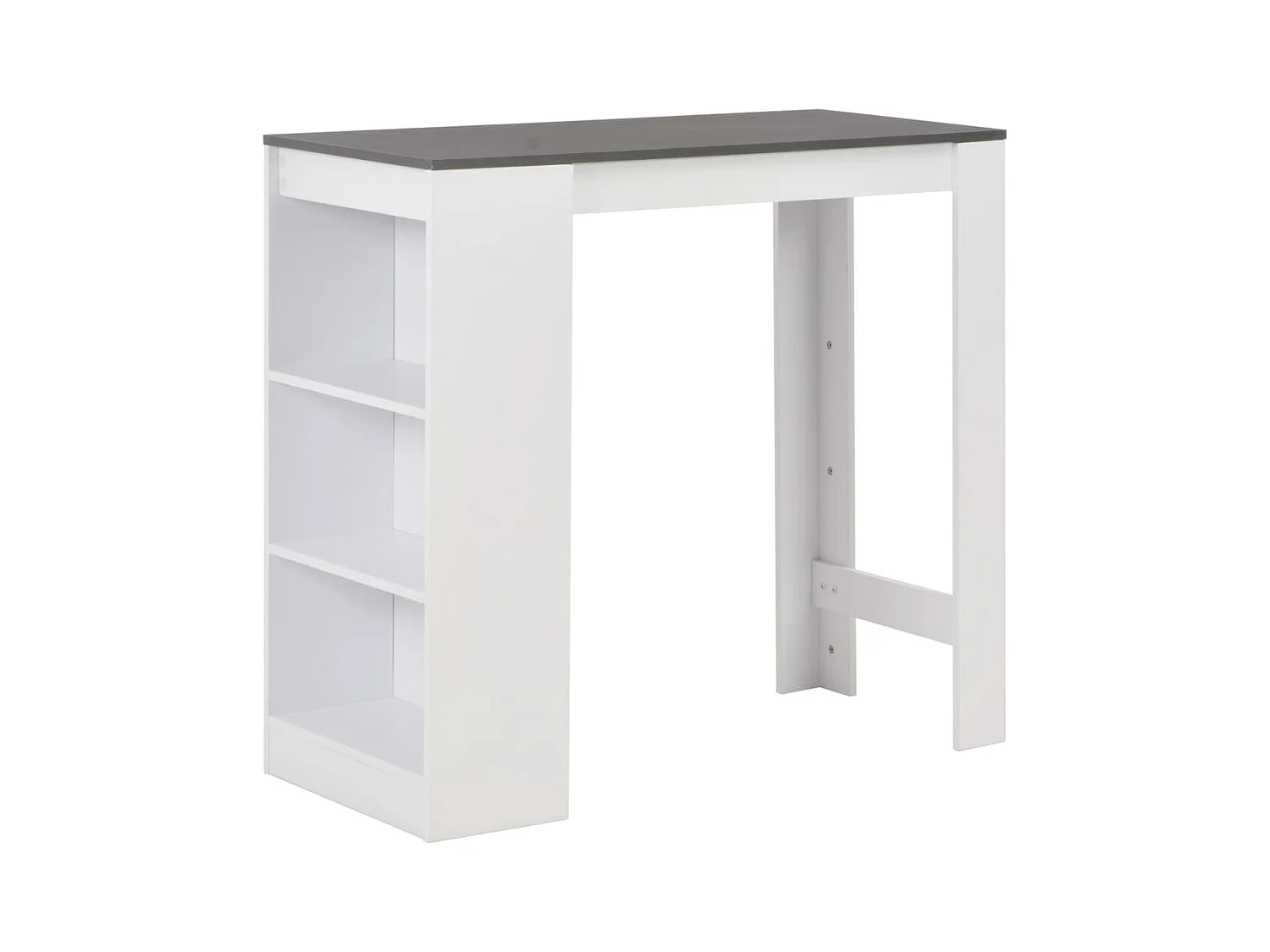 Table haute mange debout blanche 110 x 50 x 103 cm 0902053/2