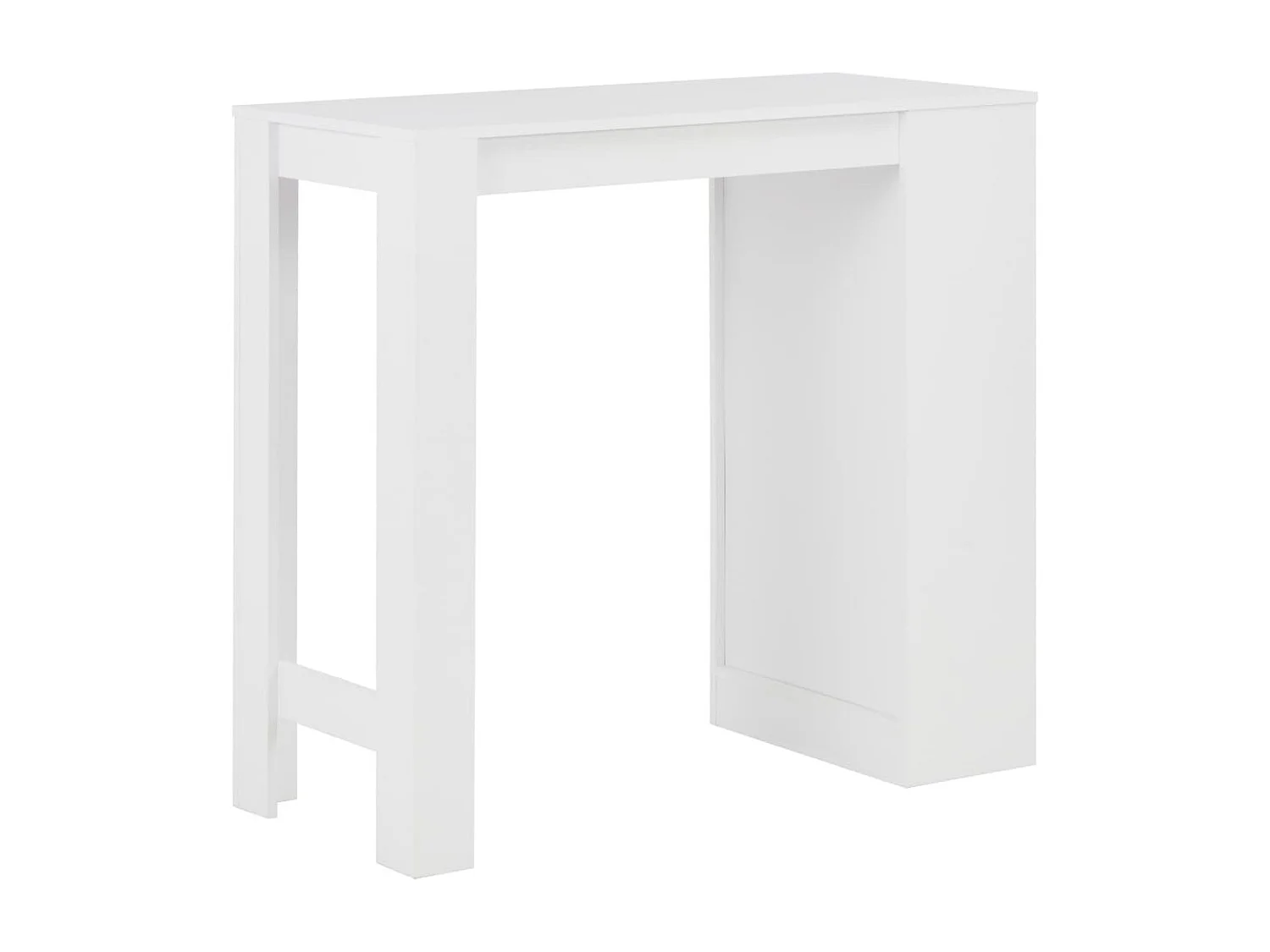 Table haute mange debout blanche 110 x 50 x 103 cm 0902050
