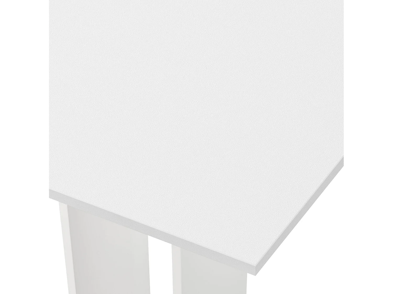 Mesa de jantar quadrada design mesa para sala de jantar cozinha sala de estar aglomerado de melamina 65 x 65 x 78 cm branco fosco 03_0006121