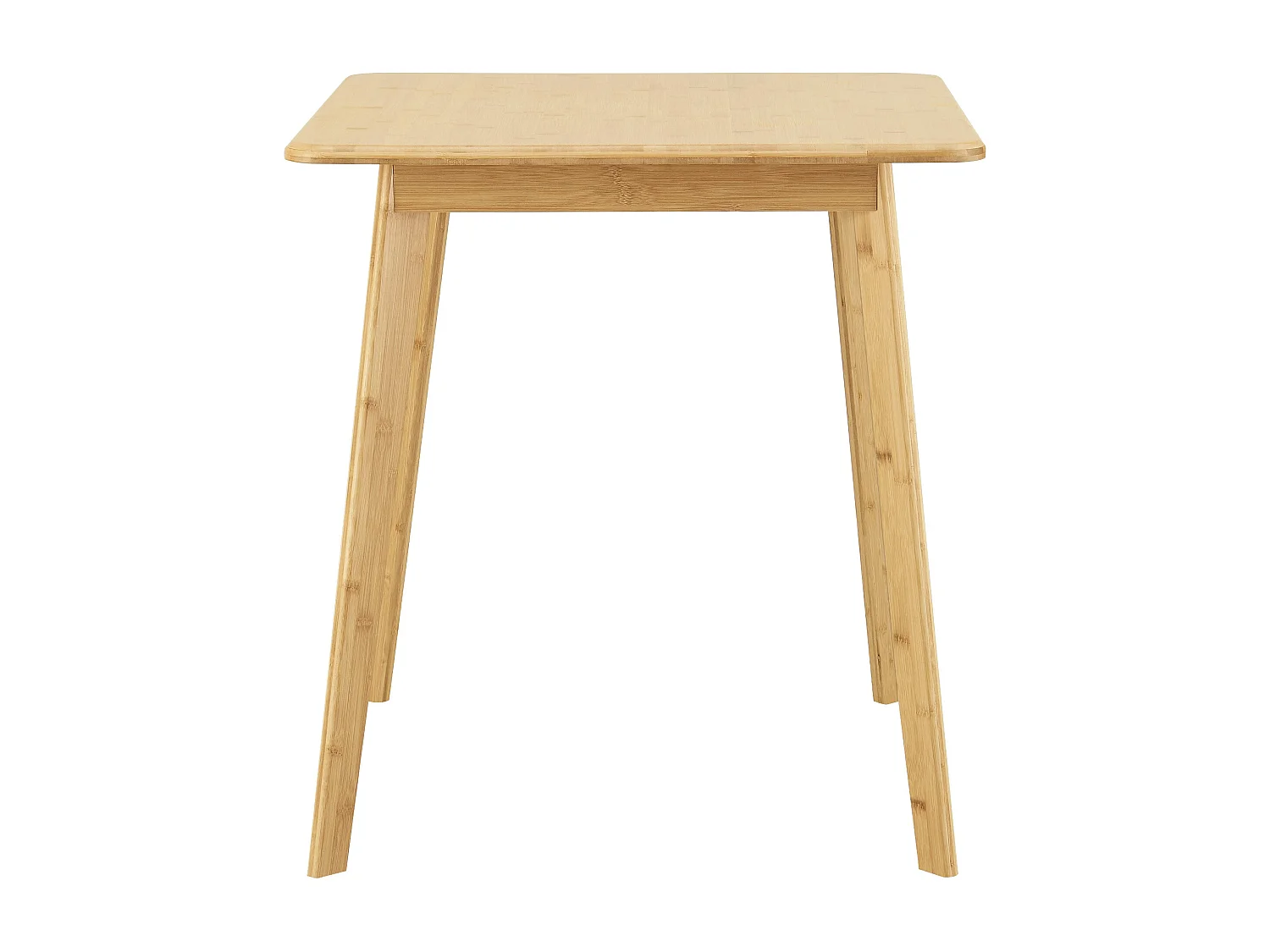 Table de salle à bambou marron 70 x 70 x 70 cm 03_0008698