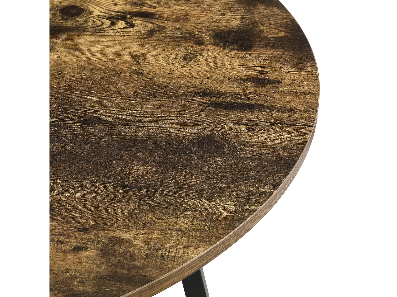 Tavolo da pranzo 78 x 80 cm effetto legno scuro 03_0008708