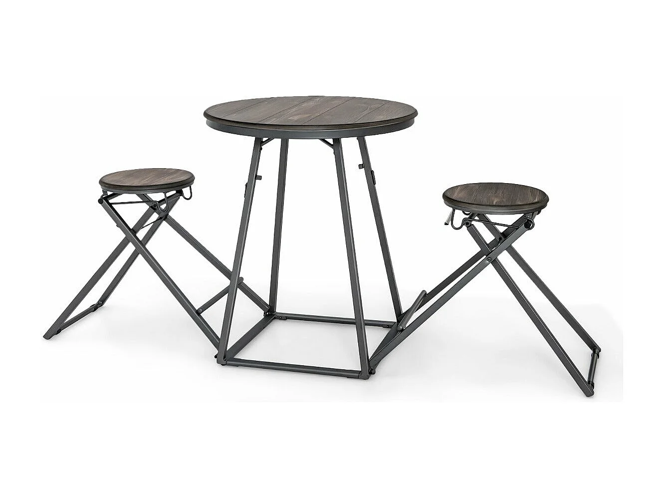 Mesa alta de cocina con taburete mesa de bar industrial plegable come vertical 2 personas compacta para cocina comedor sala de estar bistro gris 20_0005135