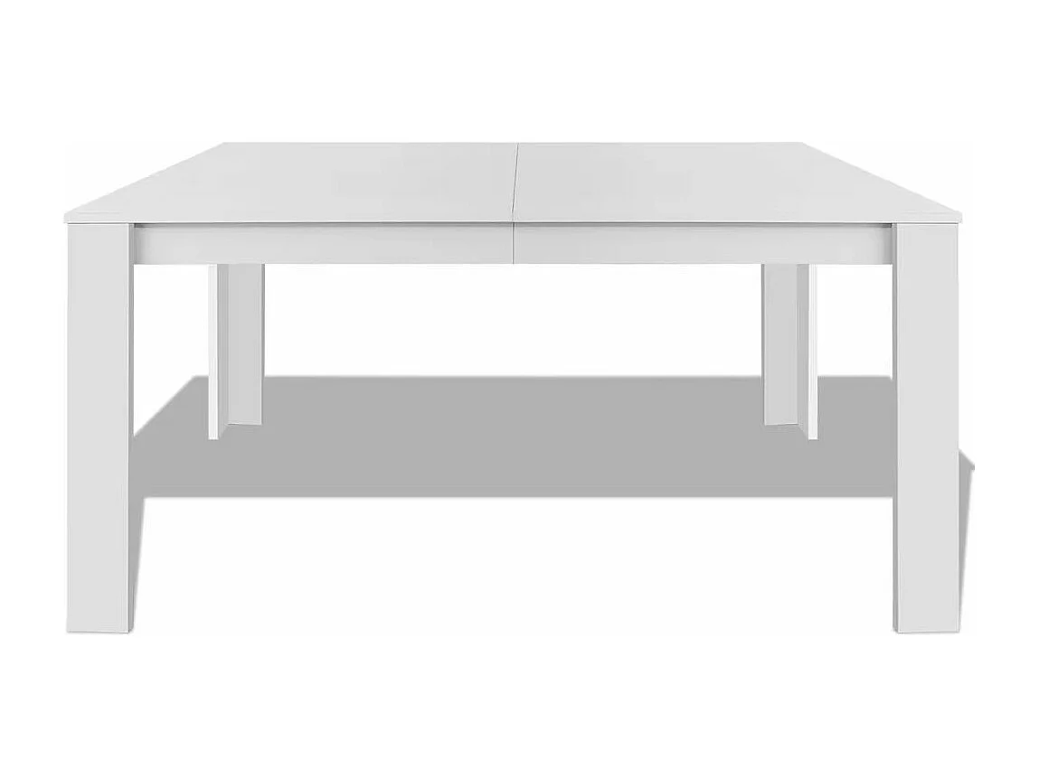 Table de salon salle blanche 140 x 80 x 75 cm 0902143