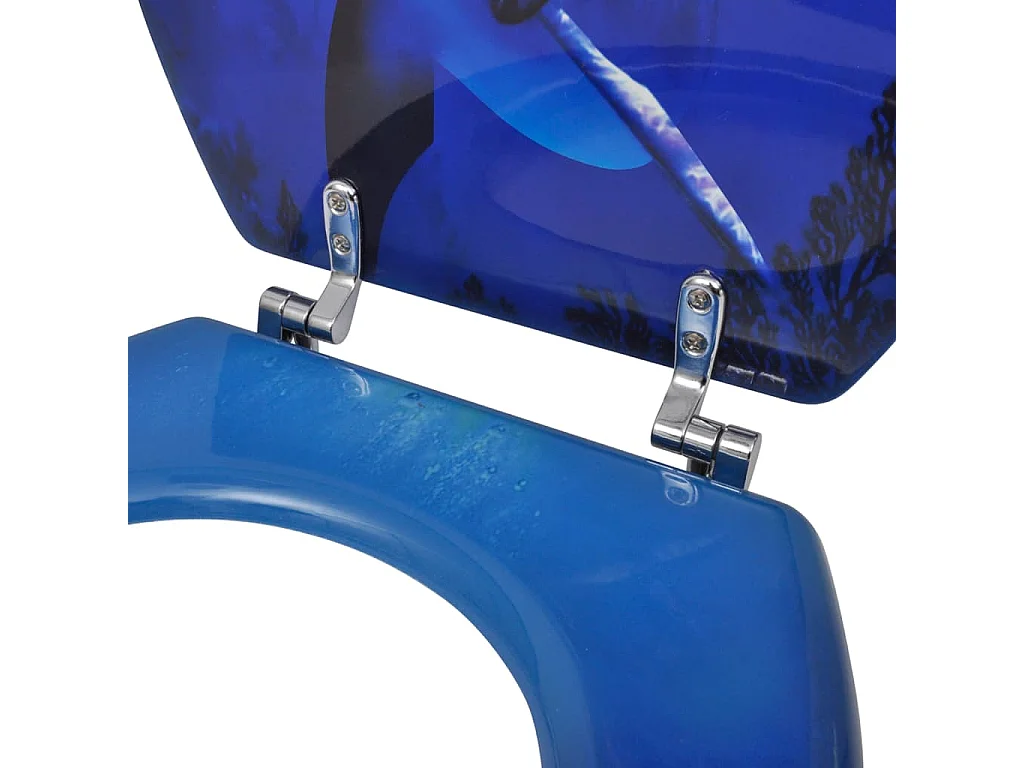 Sedile WC con coperchio MDF Dolphins 02_0002883