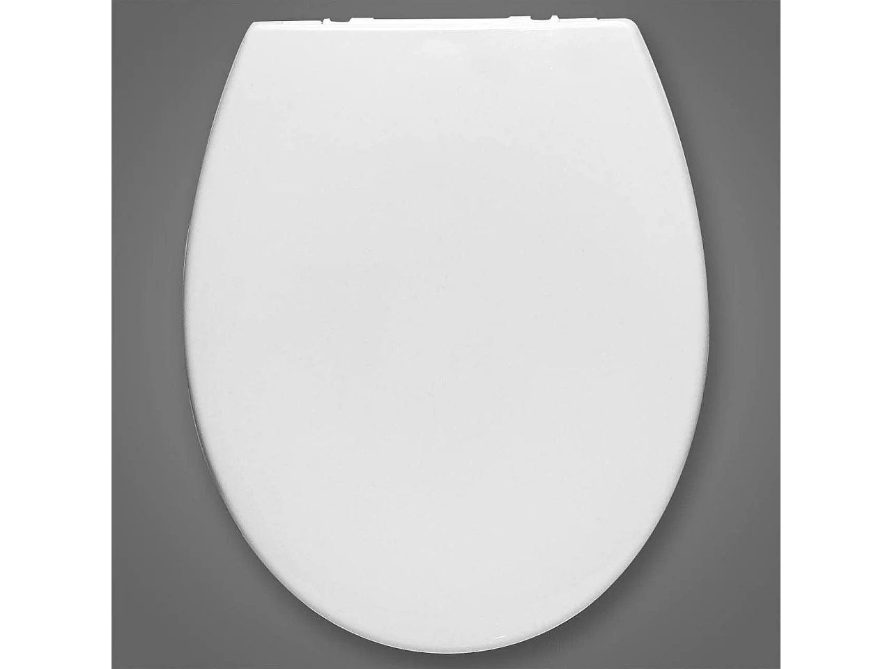 Tapa de inodoro familiar con asiento para niños asiento de inodoro de plástico con descenso automático blanco 19_0000682