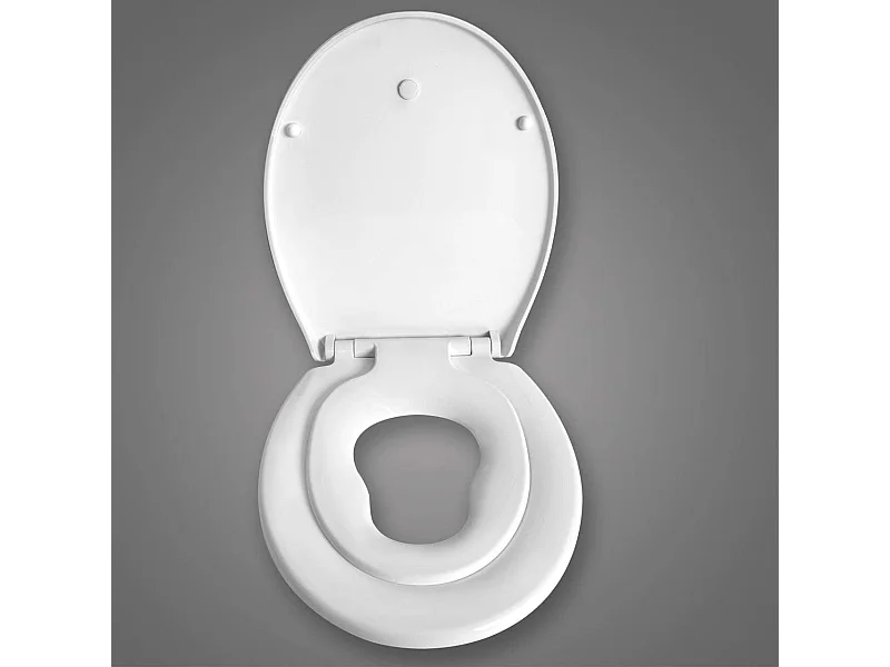 Couvercle de WC famille blanche 45.4 x 37.1 x 45.4 cm 19_0000682