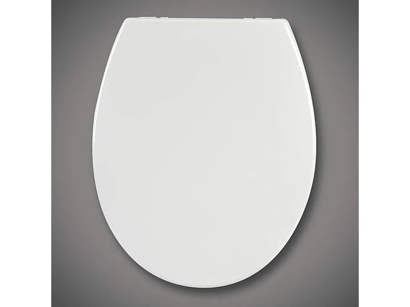 Sedile WC Sedile WC bianco Cerniera a chiusura ammortizzata Copriwater a sgancio rapido Copriwater 19_0000672