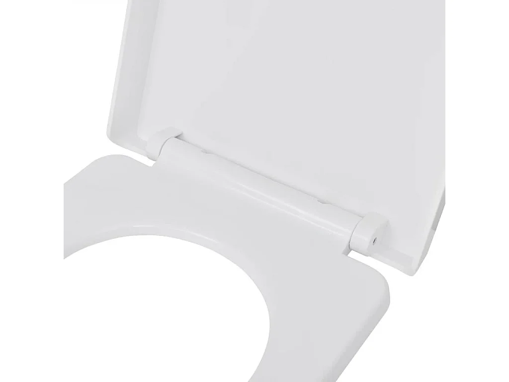 Abattant WC à fermeture blanche 45 x 35 x 35 cm 02_0002892