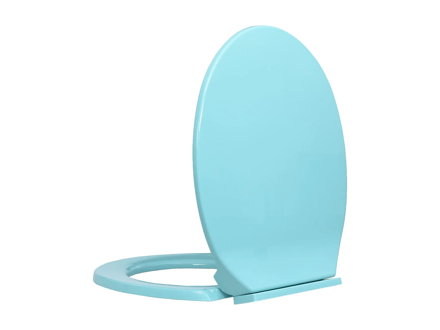 Tapa del asiento del inodoro con cierre suave, cuenco para el asiento del inodoro, baño, hogar, restaurante, tienda, hotel, ovalado, verde, 02_0002925