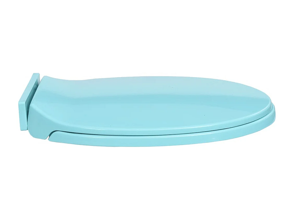 Tapa del asiento del inodoro con cierre suave, cuenco para el asiento del inodoro, baño, hogar, restaurante, tienda, hotel, ovalado, verde, 02_0002925