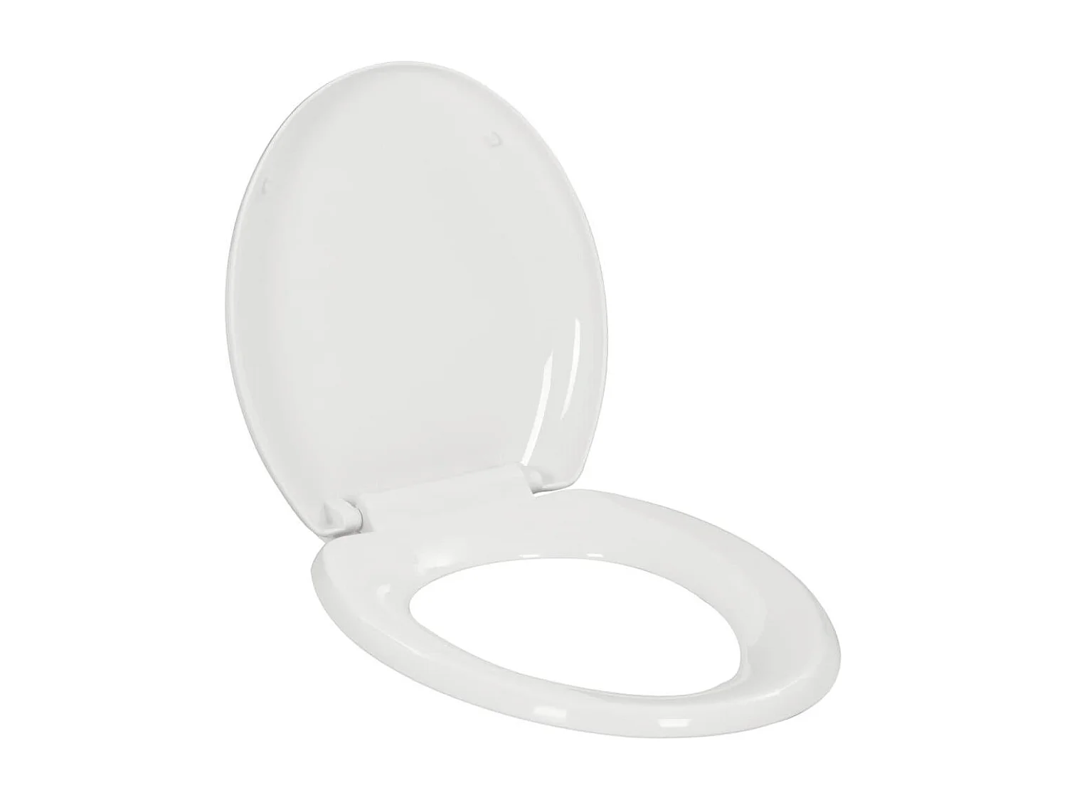 Abattant WC à fermeture blanche 45.5 x 37.5 x 5 cm 02_0002906