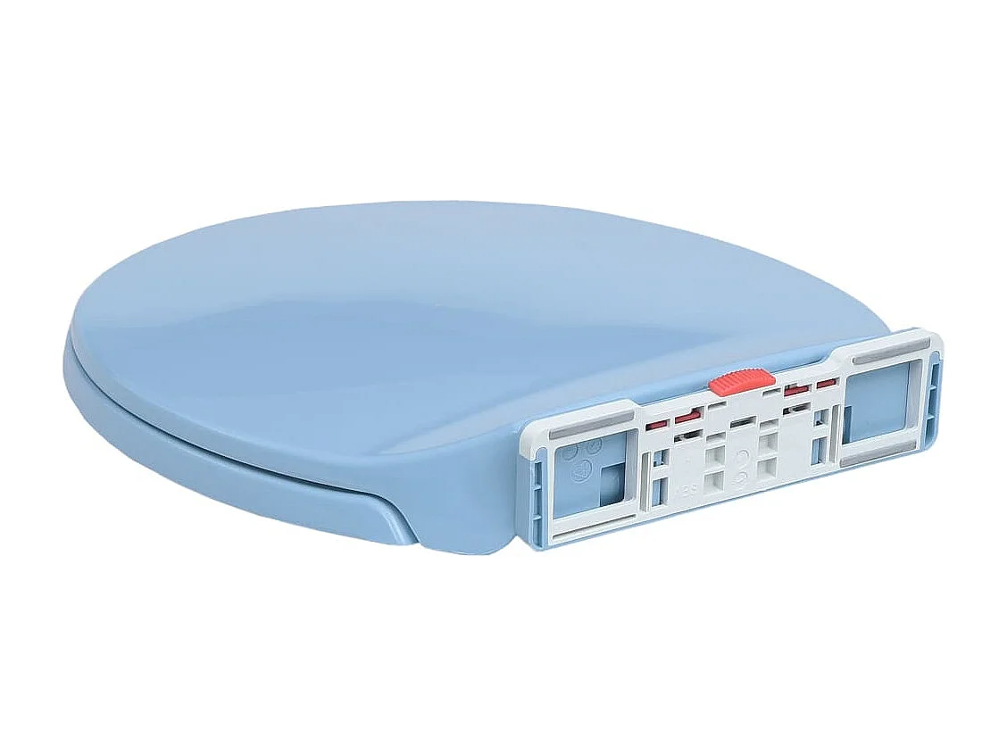 Copriwater con chiusura rallentata ovale blu 02_0002924