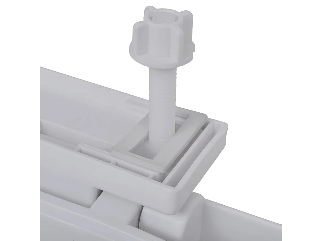 Sedile WC con coperchio rallentato quadrato Bianco 02_0002890