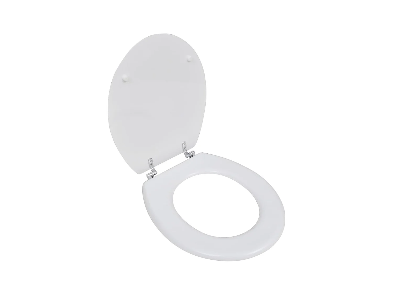 Asiento de inodoro con tapa inodoro estándar MDF blanco 02_0002878