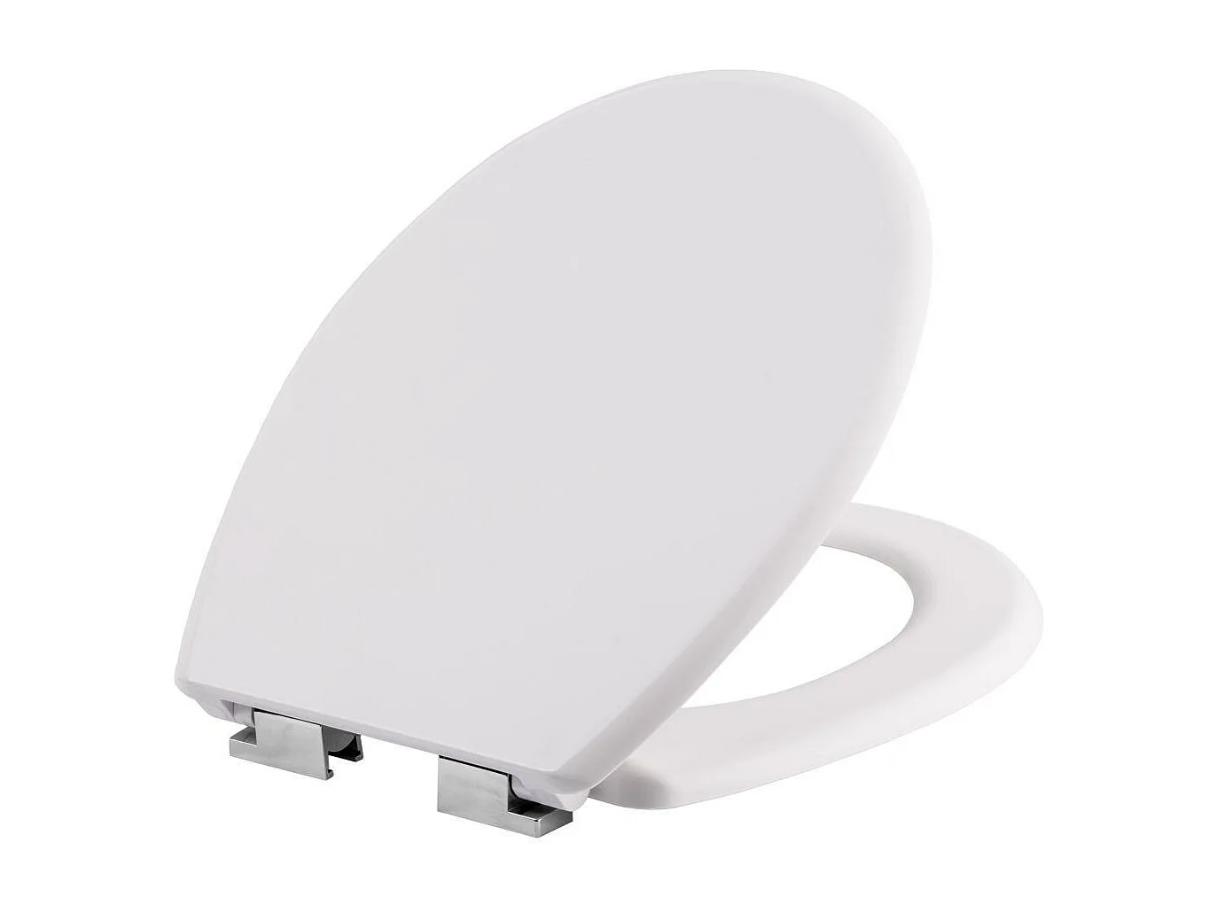 Abattant WC toilette salle blanche 45.5 x 38 x 5 cm 3208025