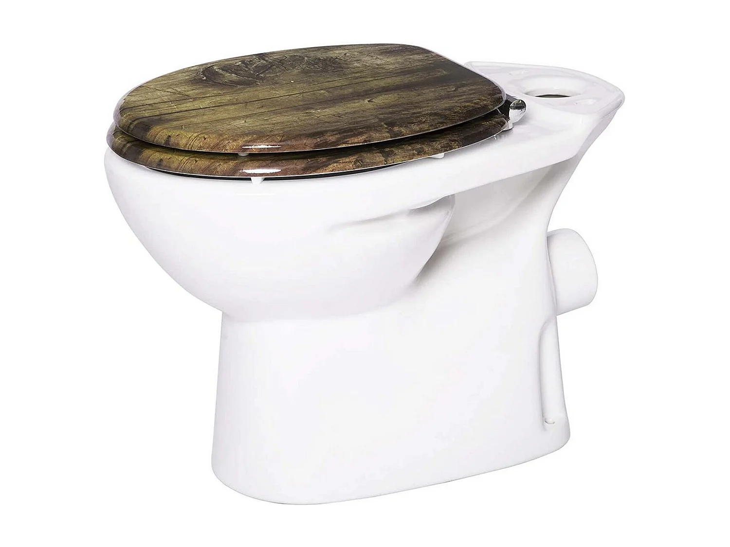 Sedile WC con coperchio a chiusura ammortizzata di alta qualità Anima in legno MDF con cerniera a chiusura ammortizzata modello 19_0000708