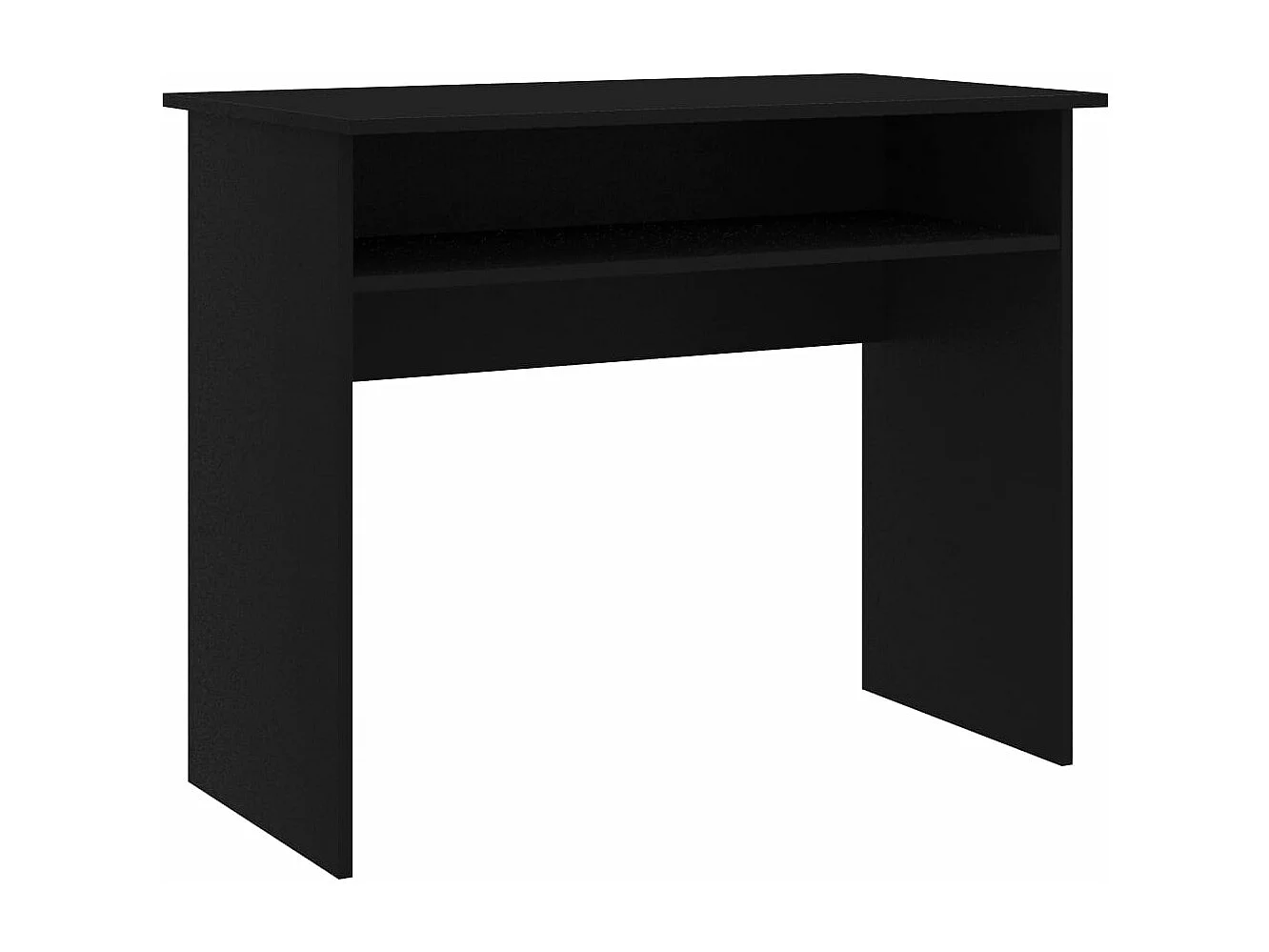 Bureau table poste de bois marron 90 x 50 x 74 cm 02_0023926