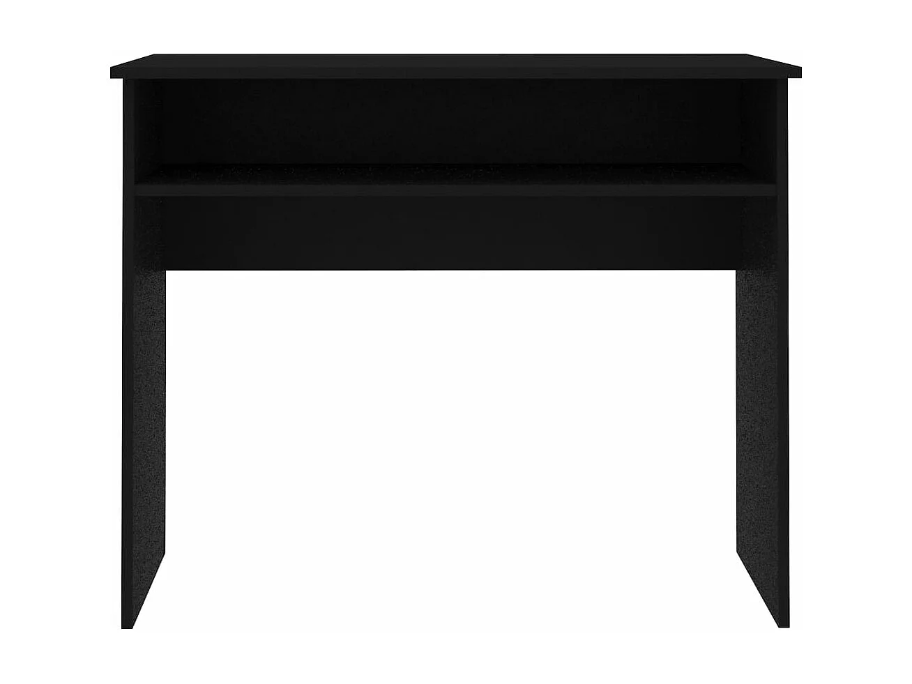 Bureau table poste de bois marron 90 x 50 x 74 cm 02_0023926