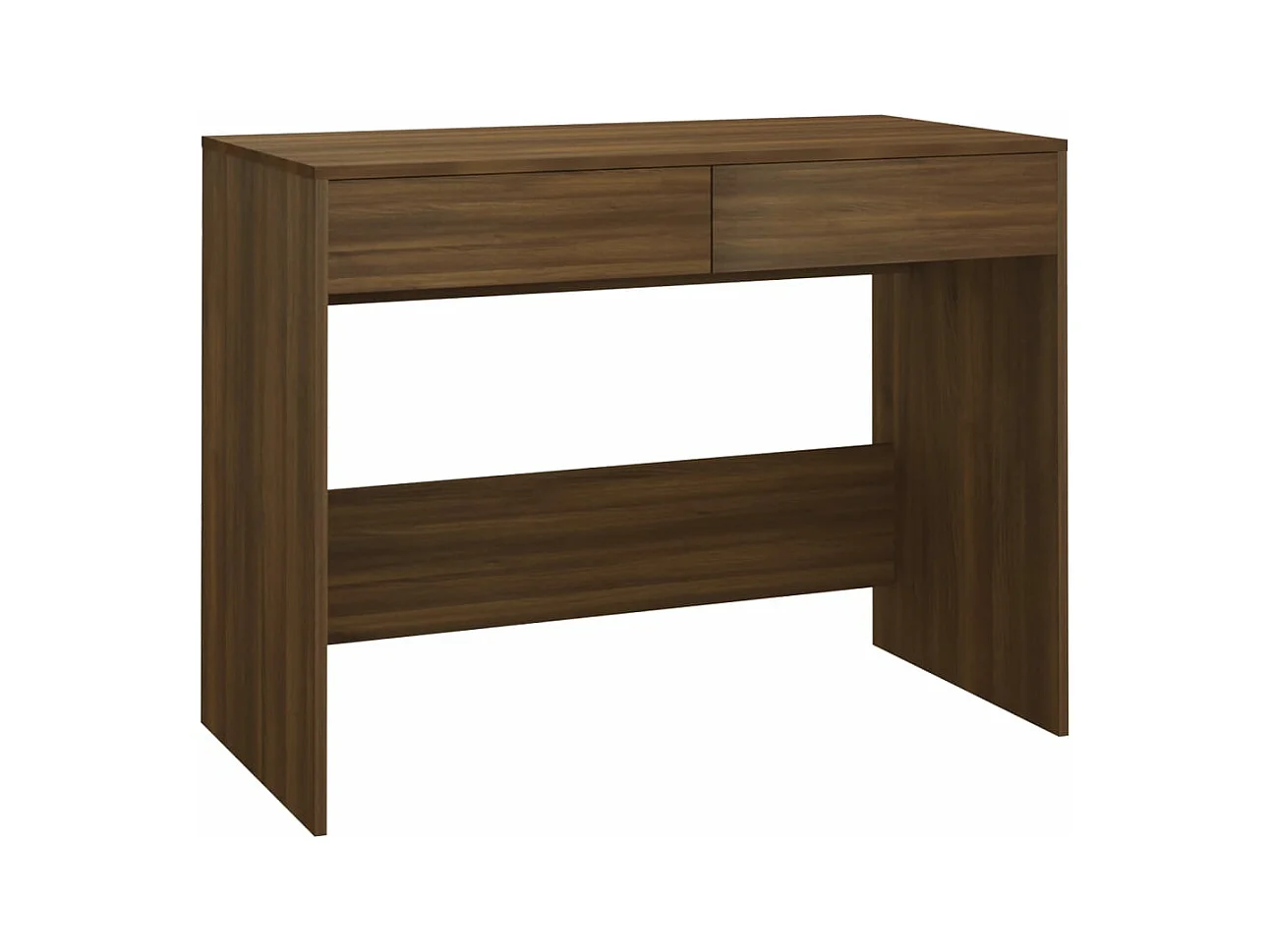 Bureau table poste de bois marron 101 x 50 x 76.5 cm 02_0023604