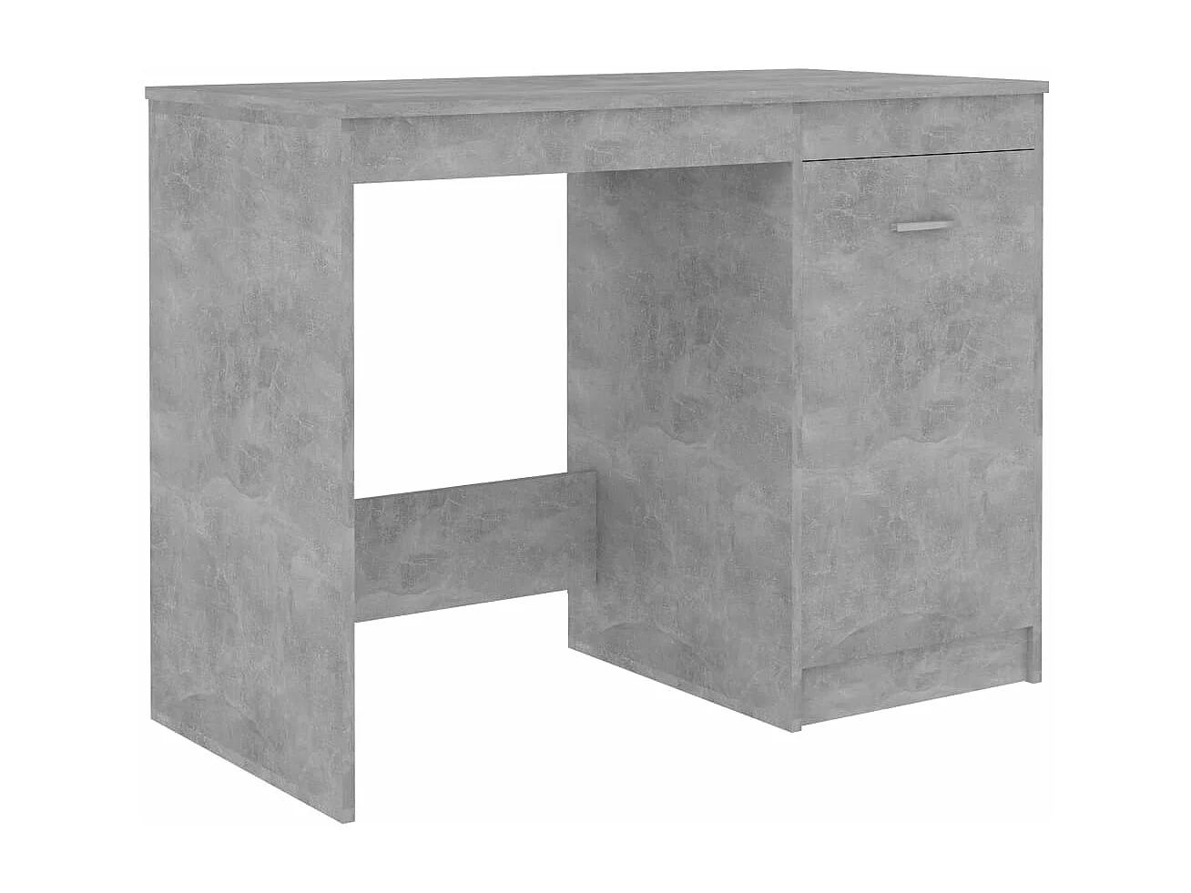 Bureau table poste de bois marron 100 x 50 x 76 cm 02_0023826