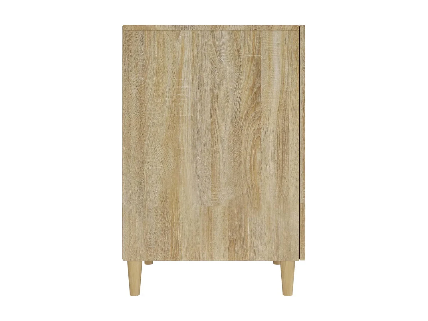 Bureau table poste de bois marron 140 x 50 x 75 cm 02_0023650