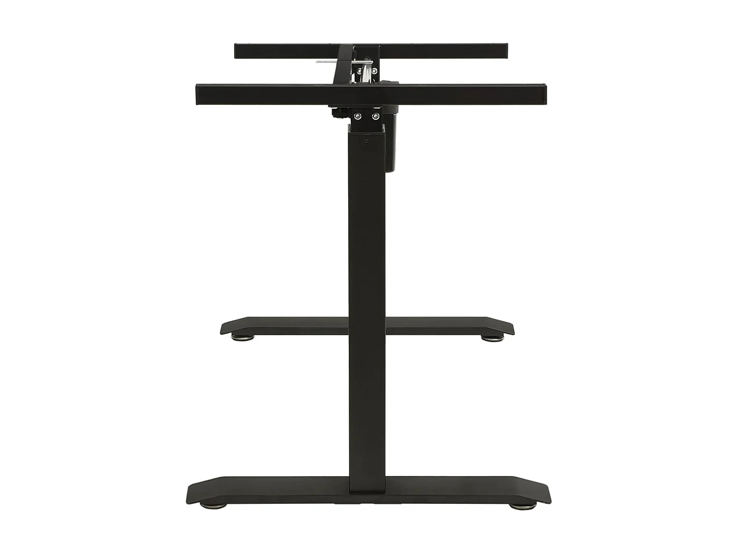 Mesa de escritório estação de trabalho móveis de computador estudo motorizado elétrico altura ajustável preto 02_0023979