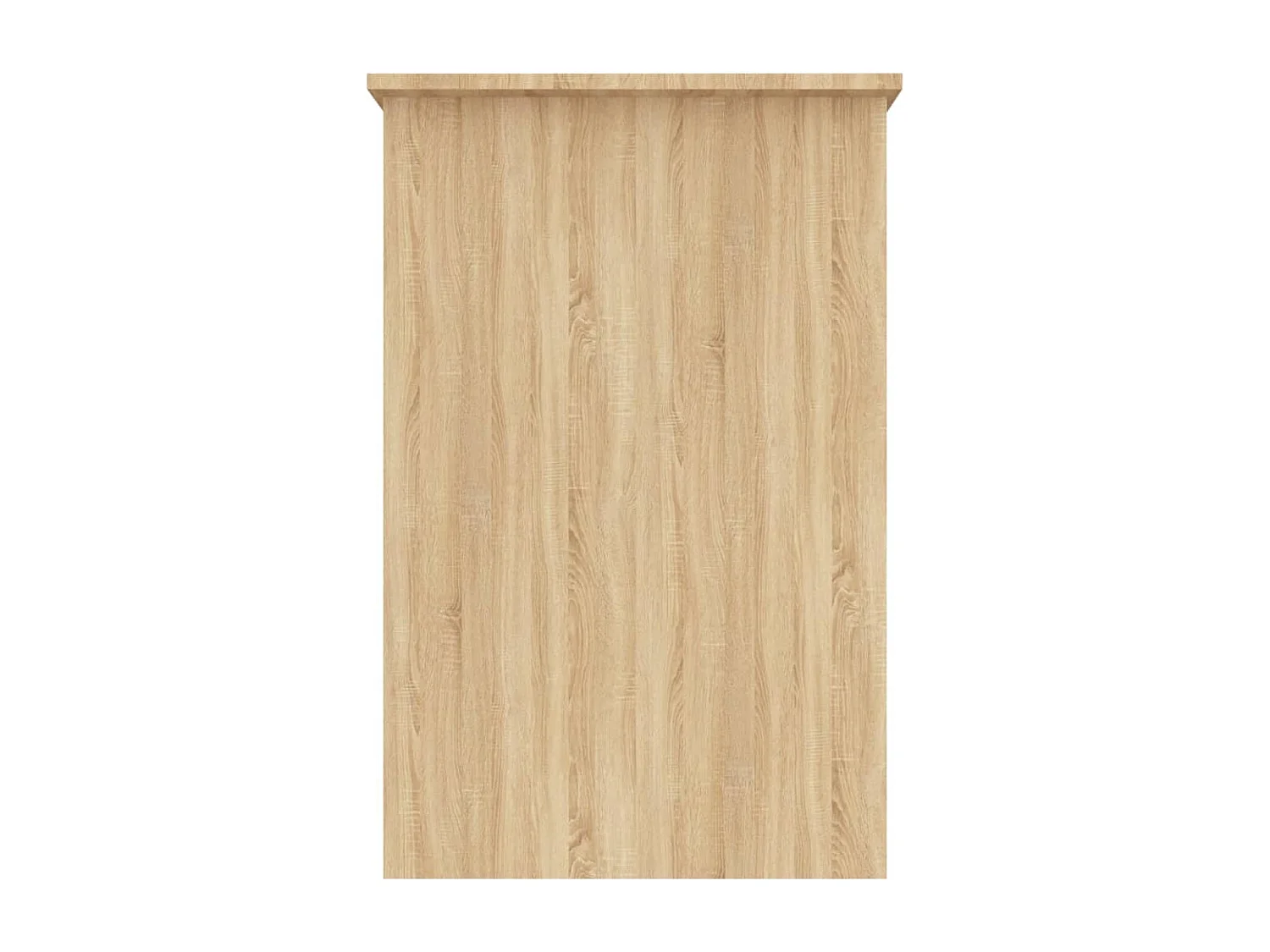 Mesa de escritorio puesto de trabajo mueble de ordenador estudio roble sonoma 100 x 50 x 76 cm madera contrachapada marrón 02_0023633