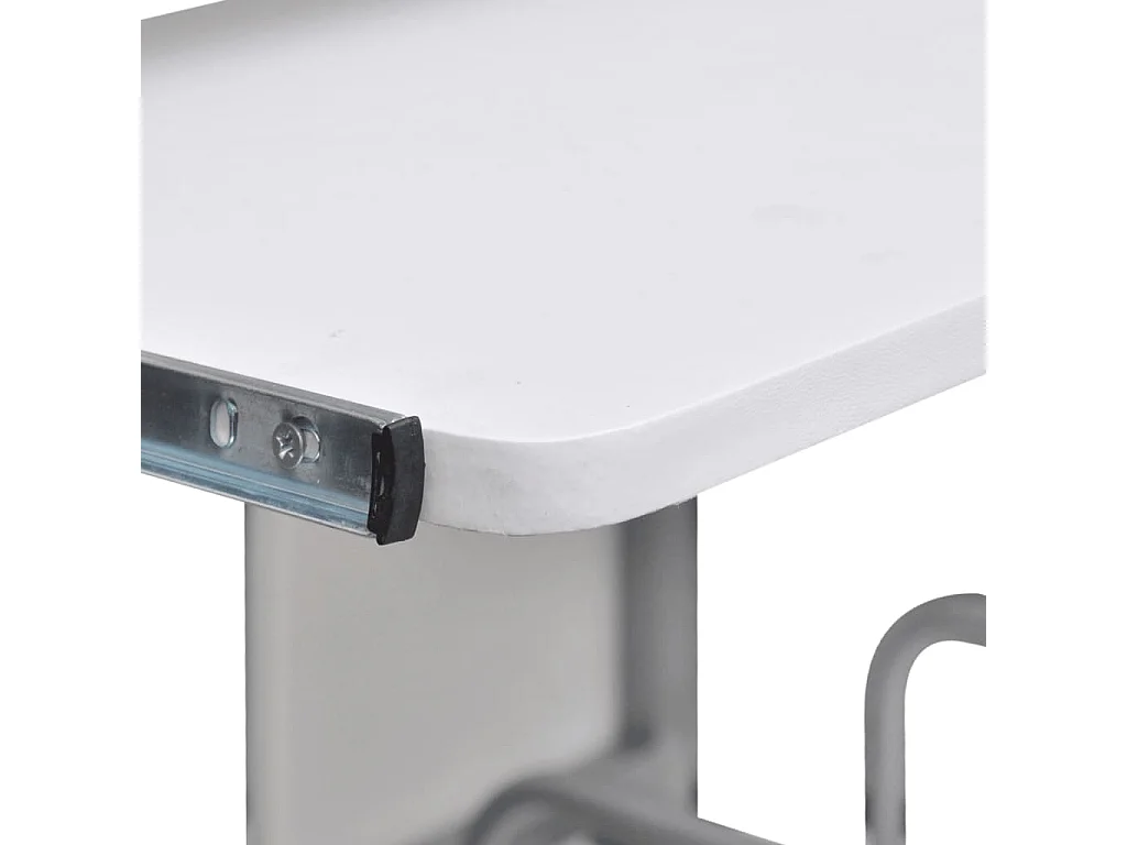 Bureau table poste de bois blanche 110 x 52 x 88.5 cm 02_0023710