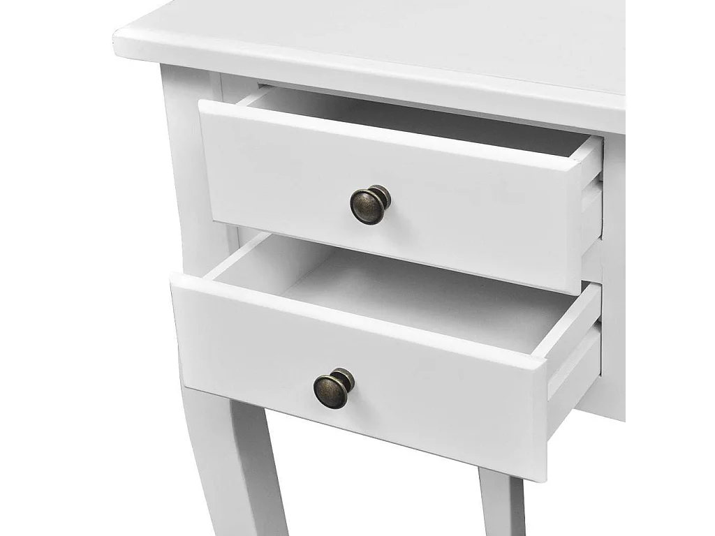 Bureau table meuble travail bois marron 120.2 x 47 x 79.1 cm 0502073