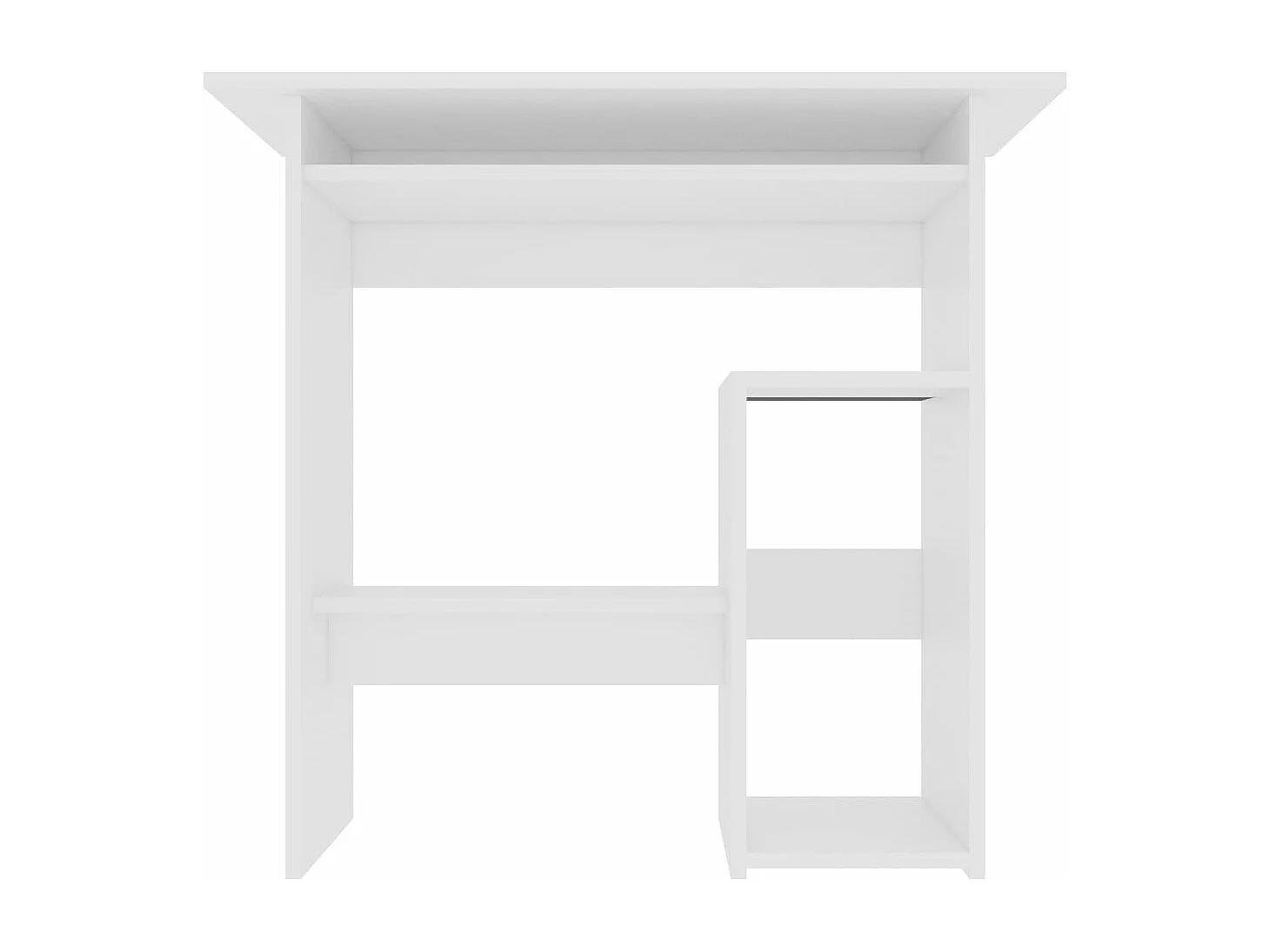 Bureau table poste de bois blanche 80 x 45 x 74 cm 02_0023526