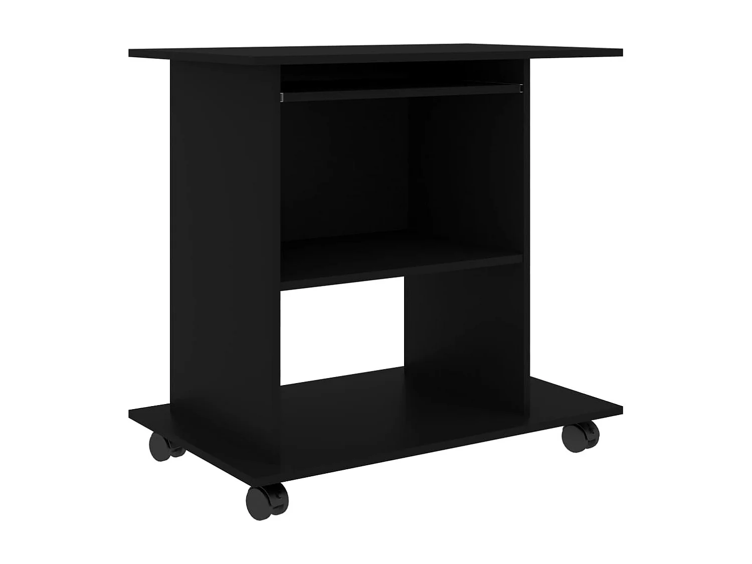 Bureau table poste de bois marron 80 x 50 x 75 cm 02_0023749