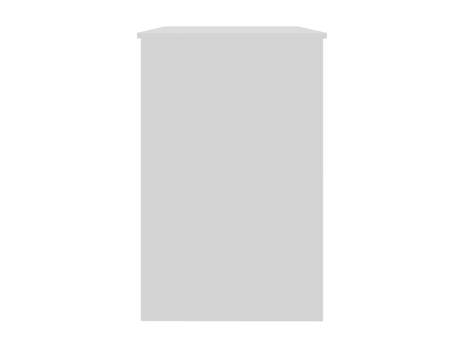 Bureau table poste de bois blanche 100 x 50 x 76 cm 02_0023535